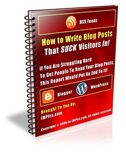 How to Write Blog Posts that<br>
Suck Visitors In